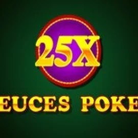 25x Deuces Poker logo by iSoftBet at Slotexo Casino