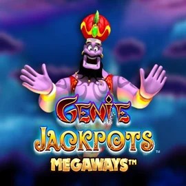 Genie Jackpots Megaways logo by Blueprint Gaming Slotexo Casino
