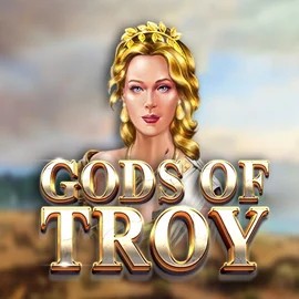Gods of Troy slot logo by Red Tiger Gaming at Slotexo Casino