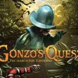 Gonzo's Quest online game logo by NetEnt on slotexo-casino.net