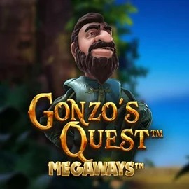 Gonzo's Quest Megaways logo by Red Tiger Gaming at Slotexo Casino