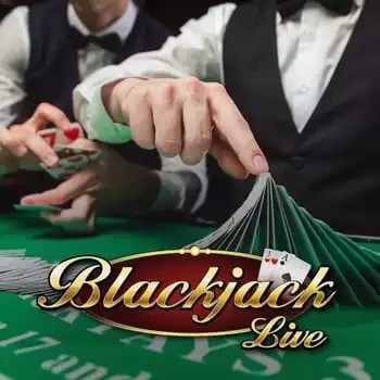 Live Blackjack slot visual from Evolution available on slotexo-casino.net
