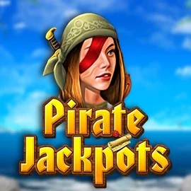 Pirate Jackpots slot logo by Belatra Games at Slotexo Casino