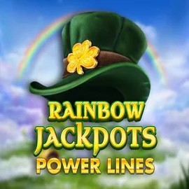 Rainbow Jackpots Power Lines logo by Red Tiger Gaming Slotexo Casino