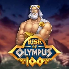 Slots logo of Rise of Olympus 100 from Play’n GO at Slotexo Casino