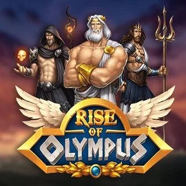 Rise of Olympus slot logo by Play’n GO at Slotexo Casino